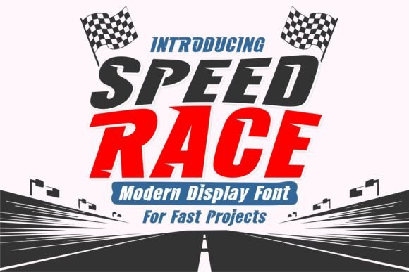 AB Speed Race: The Bold Font for Dynamic Designs