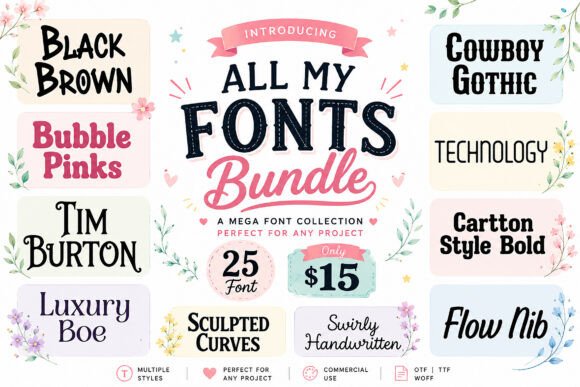 All My Fonts: Your Ultimate Creative Font Collection