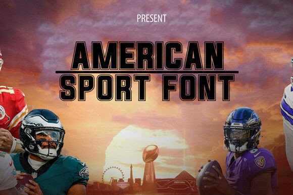 American Sport Font: Bold Typography for Dynamic Designs