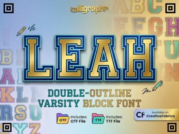 Command the Field: Discover the Leah Varsity Font