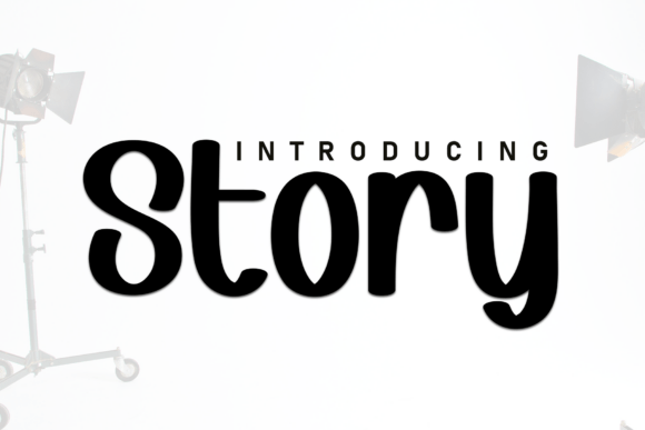 Discover Story: A Playful Script Font for Bold Designs
