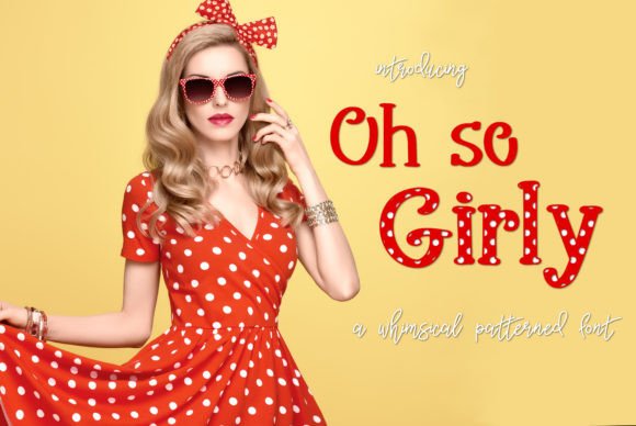 Discover the Charm of Oh So Girly Font