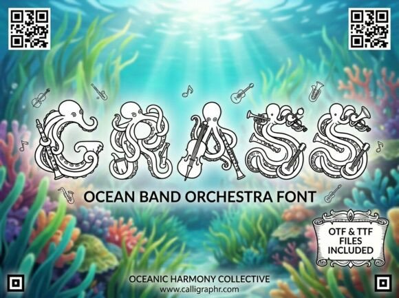 Grass: A Whimsical Typeface for Creative Branding