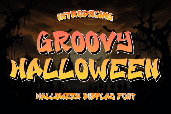 Groovy Halloween: A Font for Every Creative Project