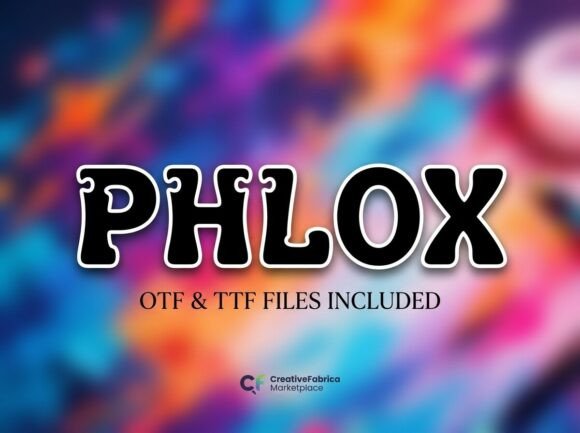 Phlox: The Playful Display Typeface for Creative Brands