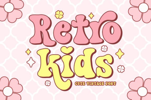 Retro Kids: Your Go-To Vintage Serif Font for Creative Projects